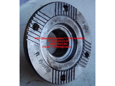 Фланец проходного вала D-165, 4 отв., с насечками, низкий, мелкий шлиц H HOWO (ХОВО) RHAZ9114320205 фото 1 Курск
