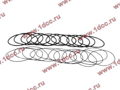 Кольцо уплотнительное гильзы цилиндра (комплект 12 тонких и 12 толстых) двигатель TD226B6G Lonking CDM (СДМ) 01153804/01153805 фото 1 Курск
